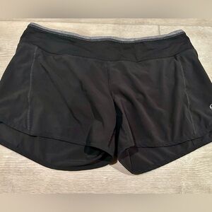 Lululemon shorts, black, no size tag but run like a size 10